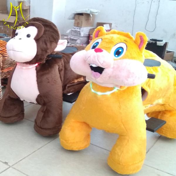 Hansel amusement ride 4 wheel battery operated kid bike electric animal walking ride