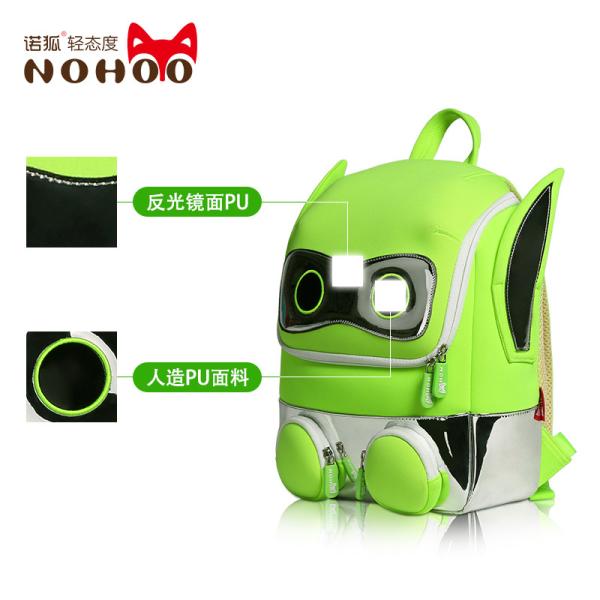 Practical Waterproof Preschool toddler backpack Kindergarten Boys 2-10 year old Robots