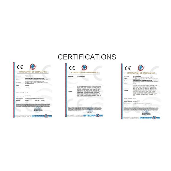 304 316 310S Cold / Hot Rolled Stainless Steel Panel Gold Color Bright