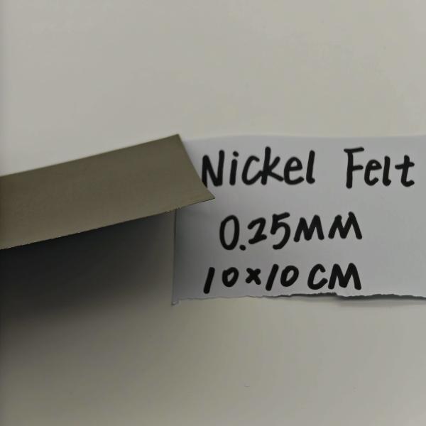 0.25mm Porous Nickel Powder Felt AEM Hydrogen Production Electrolytic Cell