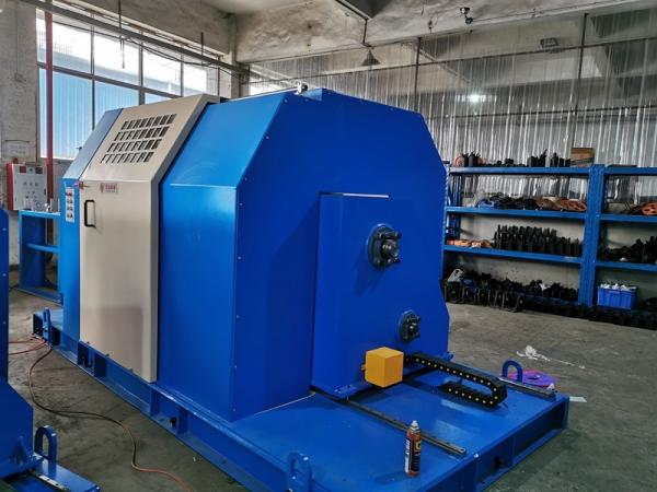 Cat6 CAT6A CAT7 Cable Making Machine , Cantilever Cable Twist Machine