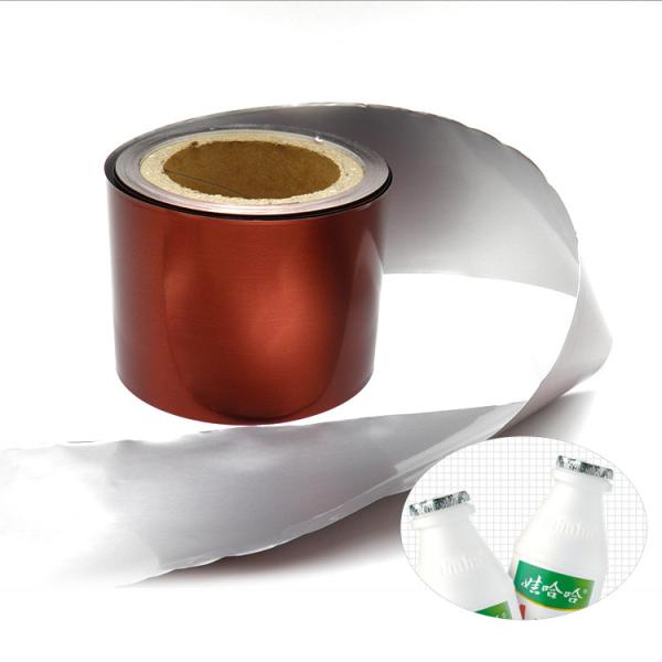 Custom Yogurt Packing Aluminum Foil Bottle Cap 80 To 100 Micron