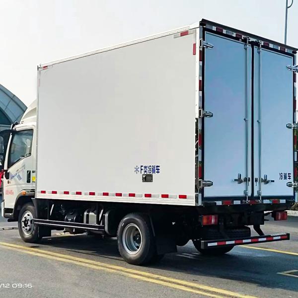 National Heavy Duty Truck HOWO Refrigerated Vehicle for Cold Chain Transport Fuel Type Diesel