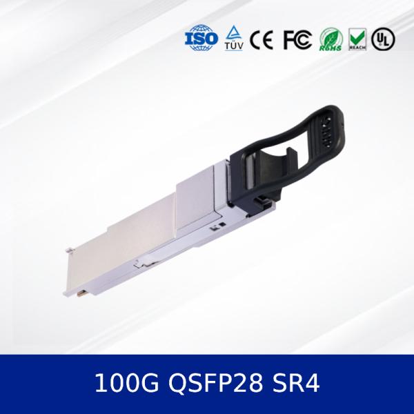 CC-QKK110M-SD Qsfp-100g-Sr4 100gbase-Sr4 Qsfp28 Transcepteur optique Module 850nm 100m Dom MPO-12 Mmf Transcepteurs à fibre optique Nouveau