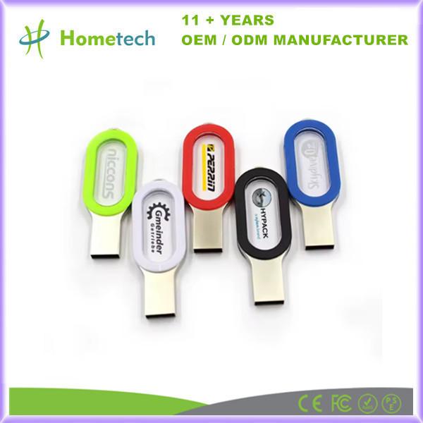 Innovative Slim Metal USB Flash Drive USB 3.0 64G With Logo Customized Waterproof