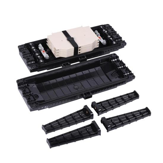 3+3 Inlet Outlet Fiber Optic Splice Closure ZCSC-H096-09 Horizontal