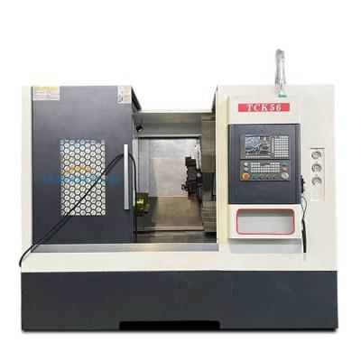 3500r/min Velocidade do fuso TCK56 Máquina de torno CNC para solução de fabricação de metais