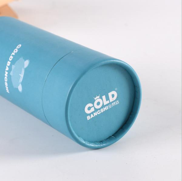 UV Paper Tube Tea Packaging , Compostable Copolyester Chai Packaging Box