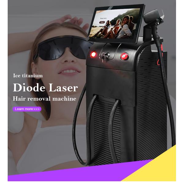 High Quality 755 810 1064 Intelligent Painless Titanium Upgrade Ice Laser Hair Device Diode Laser Hair Removal Epilation