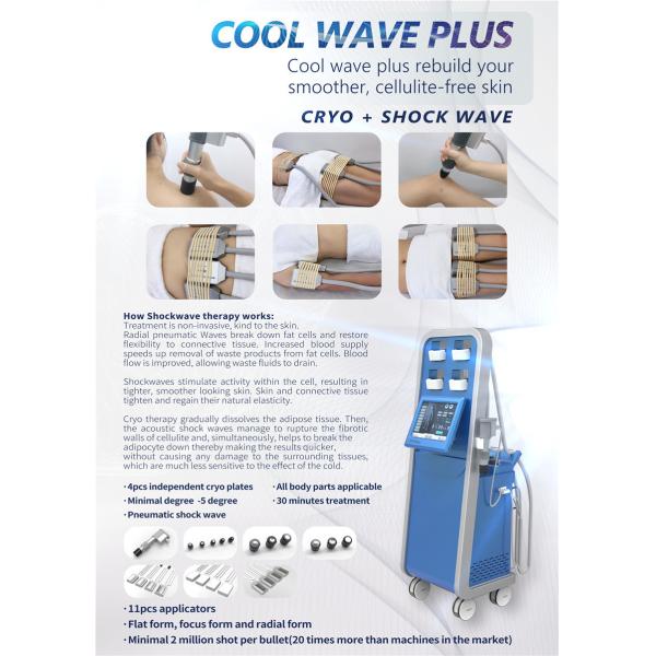 2 в 1 напечатайте портативную машину Cryolipolysis, машину терапией потери веса