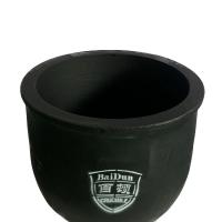 Vessel à baril de graphite droit à fondre pour la fusion des métaux