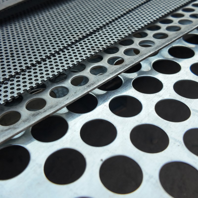 2 mm Round Hole Mild Steel Perforated Sheet
