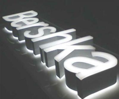 Customizable Led Frontlit & Backlit Sign Back Lit Logo Sign Antirust