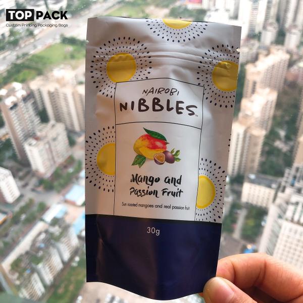 15Lb Extra Large Zipper Food Packaging Pouches With Handle For Protein Powder