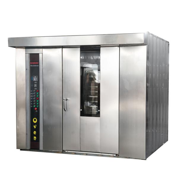 32/64 Trays Electric Gas Rotary Oven for Bread Biscuit Cookie Chick Raw Material Nuts
