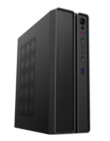 95mm Slim ITX/MATX Case, Fits 245mm GPU + 78mm Cooler, 4-Fan Support