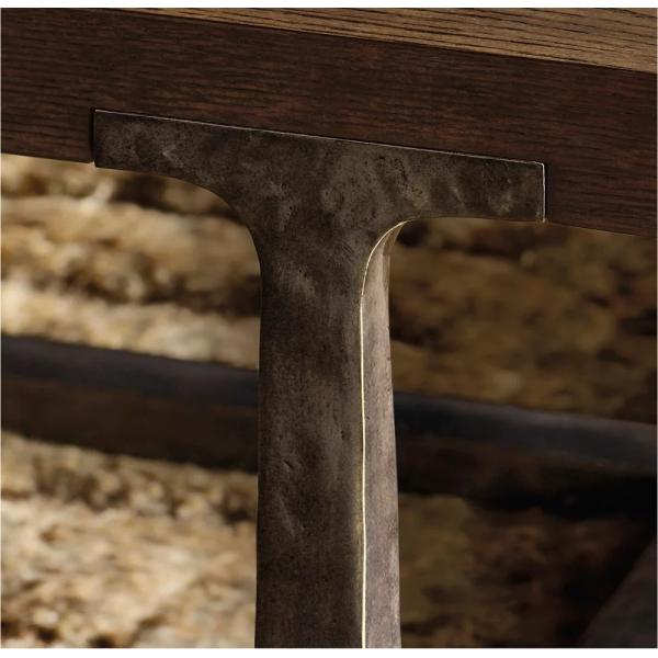 Assembly Required Modern Coffee Table 1000x1000x450mm With Stainless Steel And Wood Top