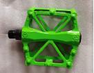 Universal Compatibility Green Mountain Bike Pedals Bicycle Accessories  Ergonomic