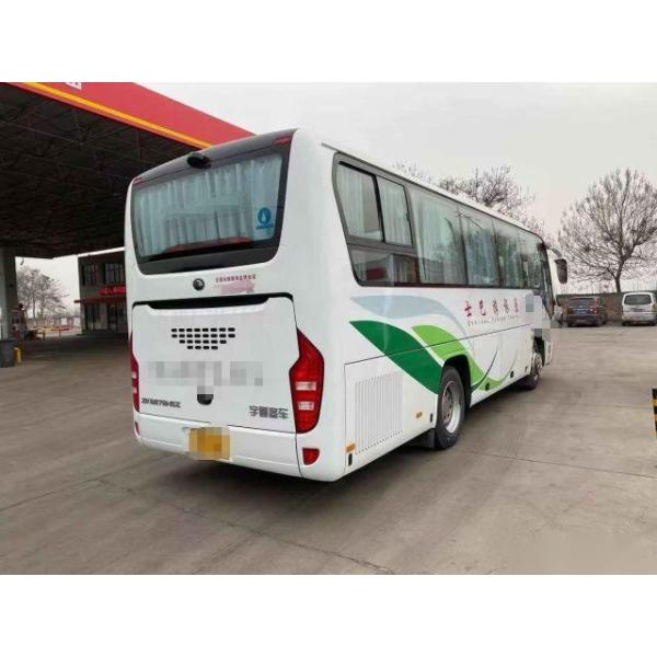 Выведенное управляя одиночное шасси воздушной подушки дверей роскошный VIP усаживает используемого пассажира автобус использовал места бренда ZK6908 38 автобуса Yutong