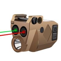 ODM combinado do laser 650nm/520nm tático pequeno verde vermelho da vista do laser da pistola