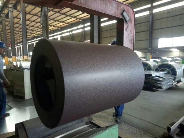 Matt/Wrinkled surface color coated steel coil for constructionral6005,ral3005 and so on