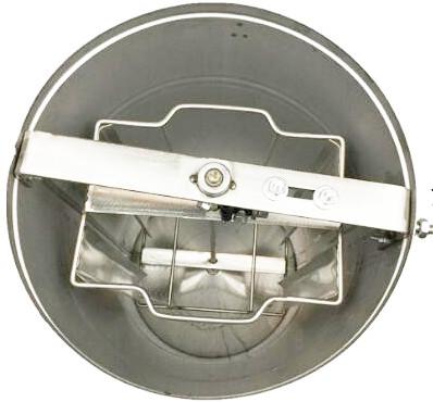 Economic Manual 2 Frames Stainless Steel Honey Extractor Plstic Lid With Honey Gate