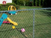 Electro Galvanized Cyclone Chain Link Fence 0.50m-5.0m Length