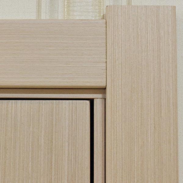 PU Painting Solid Wood Interior Door Slab 45mm Thick Natural Veneer