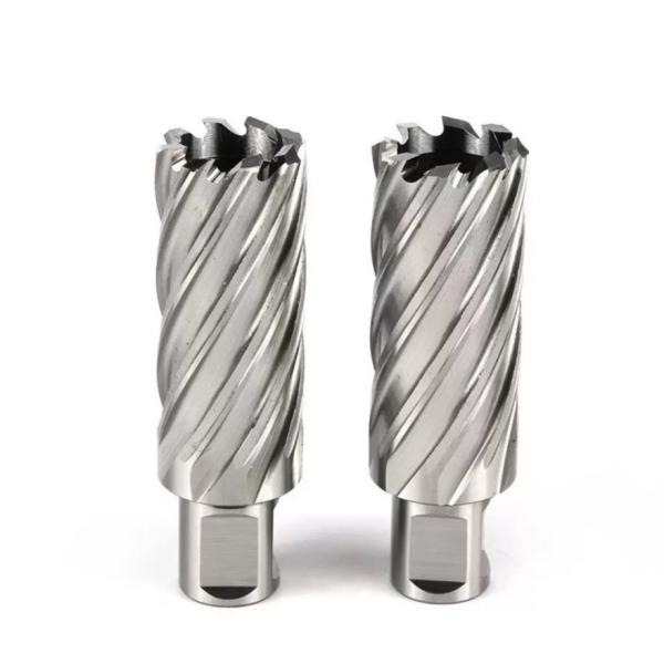 35mm Cut Diameter HSS Annular Cutter Drill Bit 19.05mm Weldon Shank 75mm Cutting Depth Depth