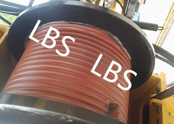 Welded / Bolted Wire Rope Winch Drum For Lifting Machinery BV ISO Certificate