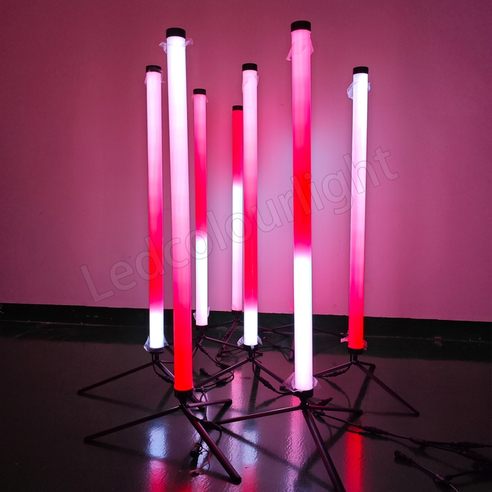 50mm Diameter DC24V DMX512 Control LED Pixel Tube for Stage and Event Lighting