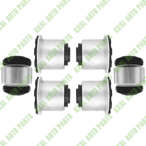 6PCS For Aston Martin Rear Upper Control Arm Bushing Kit OEM 6G335K742AA 6G335K743AA 4G435K742BC 4G435K743BC