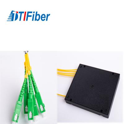 55 Directivity Optical Cable Splitter ABS Box Type 55/50 Return Loss High Stability