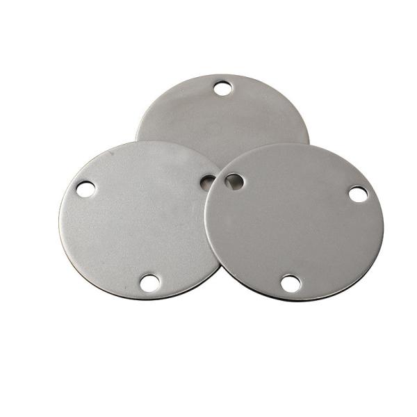 4 Holes Stainless Steel Metal Stamped Parts ODM ISO9001 Metal Stamped Gasket