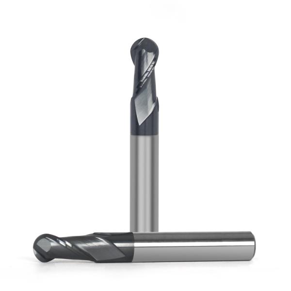 6mm 8mm 10 Mm Ball Nose End Mill Hss For General Use 2fl 35 Degree Helix