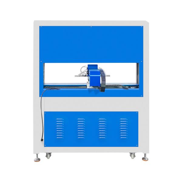Blue White Design Visual Clasp Gluing Machine for Metal Hardware Clothing Accessories
