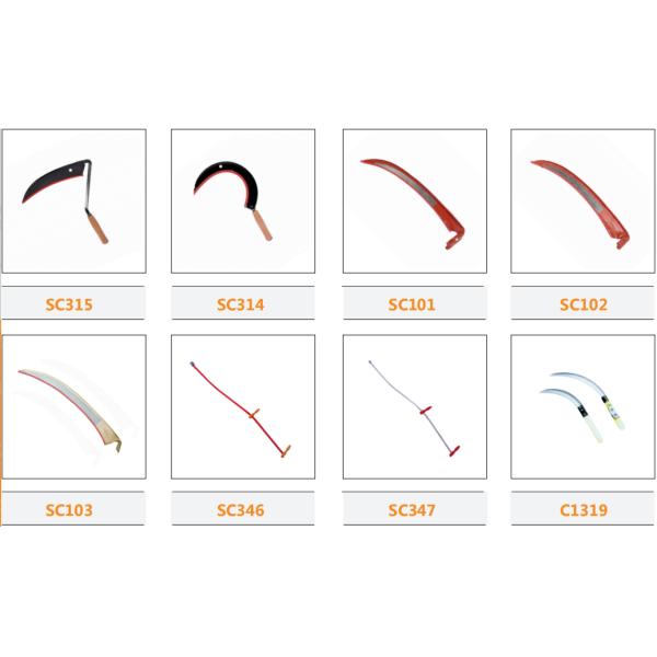 SC101 To SC103 Steel Harvesting Sickle Agriculture 2.2in