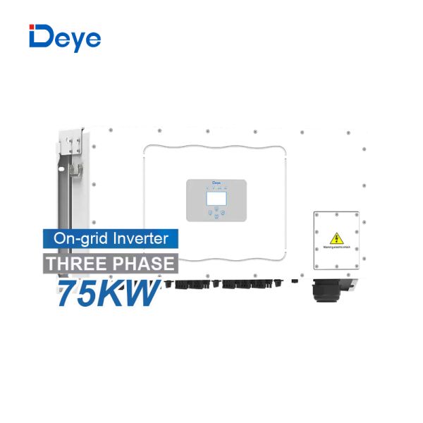 Deye Three Phase String Inverter SUN-75K-G01P3-EU-AM8-LV Low Voltage 75kW Deye On-Grid Solar Inverters