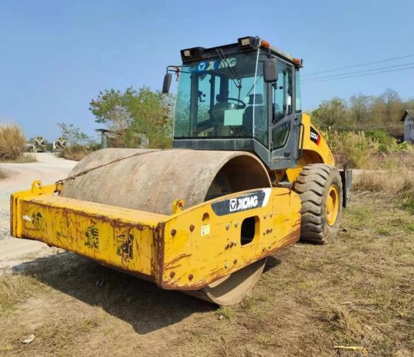 Low Noise XCMG XS223J Road Roller Second Hand 22 Tons Energy Saving