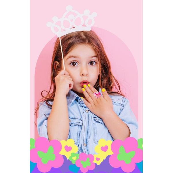 Assorted Colors Glow In Dark Childrens Make Up Kits For Birthday Parties