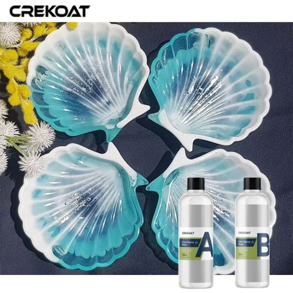 Прозрачная эпоксидная смола, свободная от пузырей, идеально сочетает в себе искусство и полезность