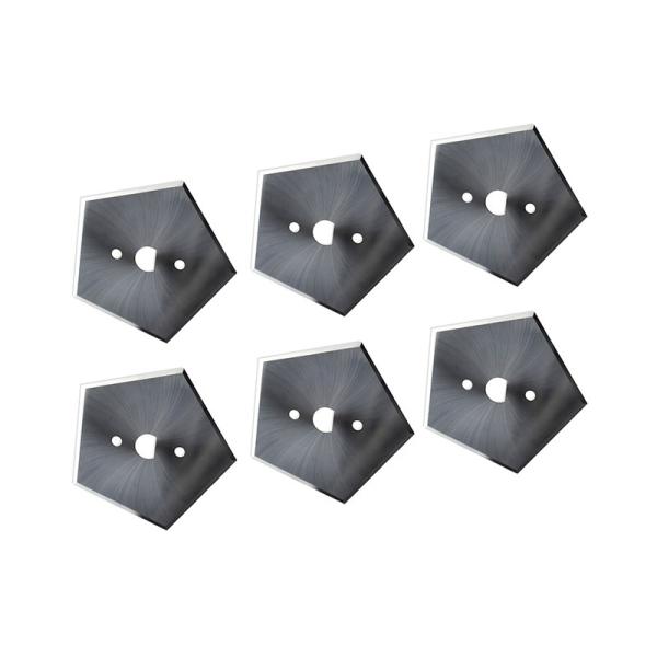 Лезвия Slitter Pentagonal ножа карбида вольфрама 0.53mm промышленные