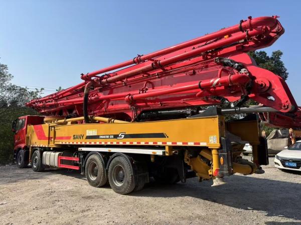 16600*2550*4000mm Concrete Pump Truck for Construction 12940ml Displacement