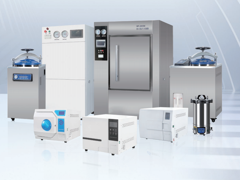 Factory CE Certified 8L 12L 18L 23L Benchtop Steam Sterilizer Autoclaved with Printer Dental Laboratory Clinics Beauty Salon Use