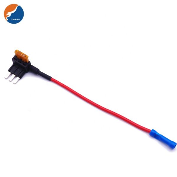 Atm Mini Fuse Holder Waterproof Medium Mini Micro3 Micro2 Fuse Adapter with Cable Micro Blade Fuses with Breakout Wires