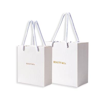 Cardboard Custom Reusable Packaging Shopping Bag with Your Own Logo and Gravure Printing