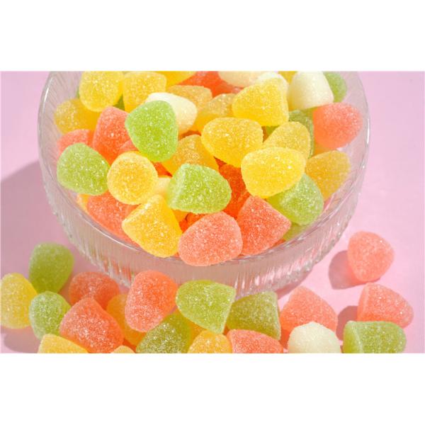 OEM Tropical Fruit Gummy Candy , Adult Multivitamin Gummies Soft Jelly Sweets