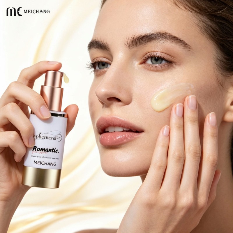 35ml Oval AS Airless Bottle for Sustainable Skincare Packaging（MC-294）