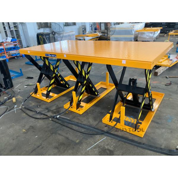тройка 3 тонн 3000kg Scissor таблица 48 x 96 подъема гидравлическое для загрузки паллета хорошей