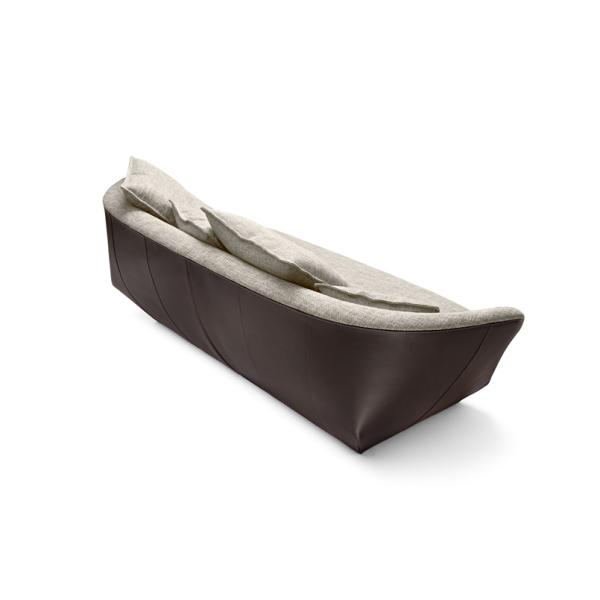 Isanka Walter Knoll Modern Upholstered Sofa Solid Wood Base For Living Room